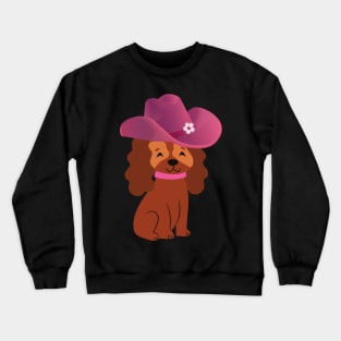 Cute Dogface Crewneck Sweatshirt